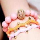 Rhinestone Beaded Bracelet