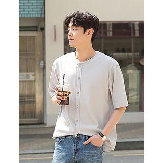 Round-neck Loose-fit Shirt