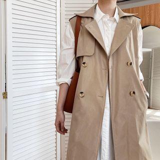 Double-breasted Long Vest Jacket