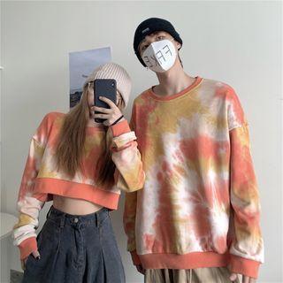 Tie Dye Sweatshirt / Cropped Sweatshirt