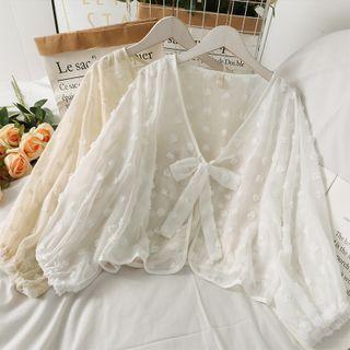 Ribbon Loose Light Cape