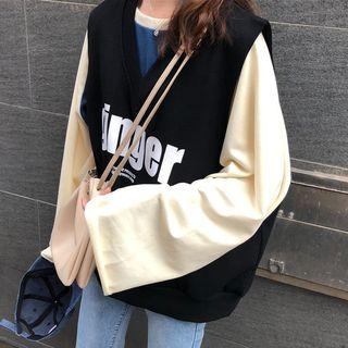 Letter Loss-fit Vest