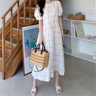 Floral Embroidered Dress