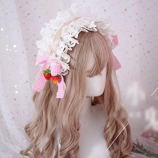 Strawberry Headband / Necklace / Choker / Earring / Hair Clip / Straw Hat (various Designs)