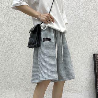Applique Straight Leg Shorts