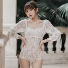 Long-sleeve 3/4-sleeve Swimsuit