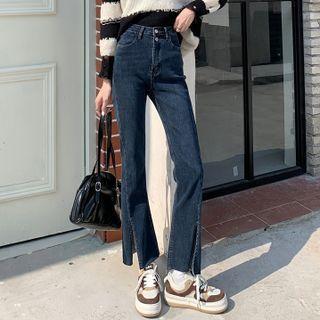 Bootcut Mid Rise Jeans