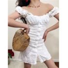 Embroidered Slim-fit Dress