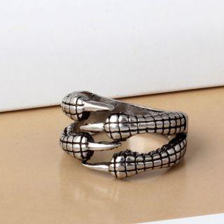 Claw Open Ring Silver - One Size