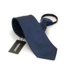 Pre-tied Neck Tie (8cm) Navy Blue - One Size