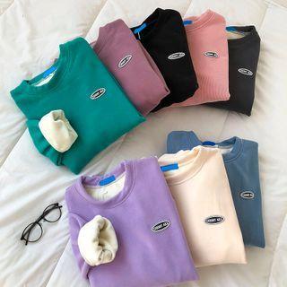 Crewneck Fleece Long-sleeve Sweatshirt