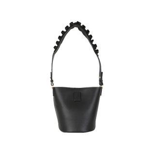 Frill-trim Bucket Shoulder Bag