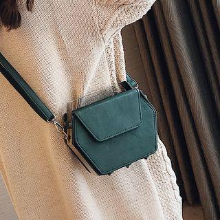 Geometric Boxy Shoulder Bag
