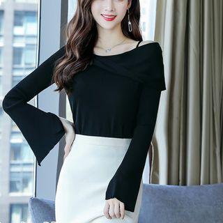 Set: Long-sleeve Top + Mermaid Skirt
