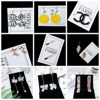 Dangle Earring Earring (various Designs)