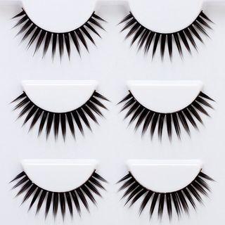 False Eyelashes (3 Pairs) #l19 L19 - One Size