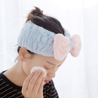 Bow-accent Fleece Headband