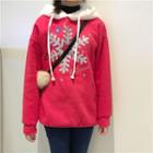 Sequined Snowflake Hoodie