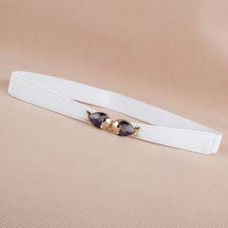 Fish Elasticised Skinny Belt