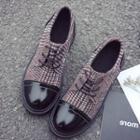 Check Oxford Shoes