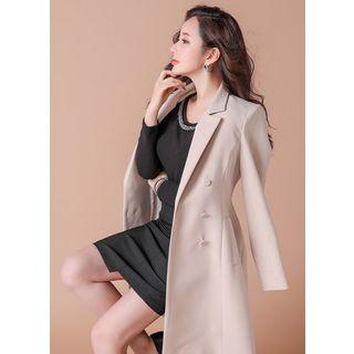 Tailored A-line Coat