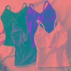 Padded V-neck Open Back Camisole