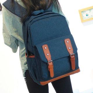 Double Belted Lightweight Backpack
