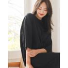 Plus Size Pocket Loose-fit T-shirt