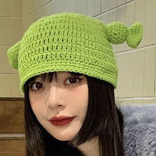 Horns Knitted Hat