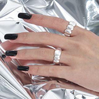 Sterling Silver Open Ring Silver - 12