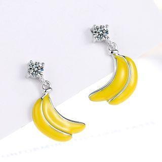 Banana Drop Earring As Shown In Figure - One Size