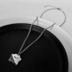 Cartoon Pendant Stainless Steel Necklace Necklace - Silver - One Size