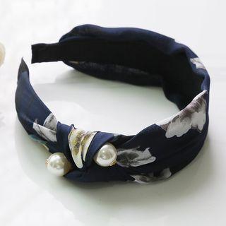 Faux Pearl Embellished Hair Band