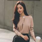 Single Button Blouse