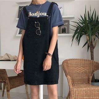 Pocket Front Jumper Dress