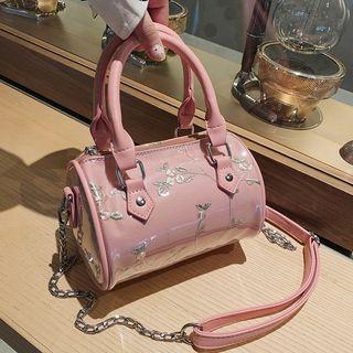 Floral Boston Bag