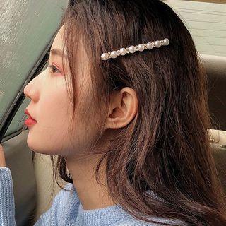 Faux Pearl Hair Clip Faux Pearl - One Size