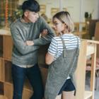 Couple Matching Sweater / Knit Pinafore Tunic