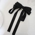 Bow Hair Clamp Black - One Size