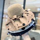 Dotted Panel Bucket Hat