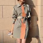 Buttoned-up Trench Coat