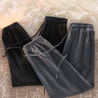 Straight Leg Jogger Sweatpants