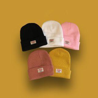 Applique Plain Beanie