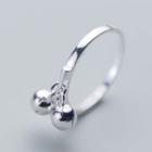 925 Sterling Silver Bell Ring