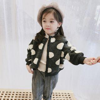 Dotted Buttoned Jacket