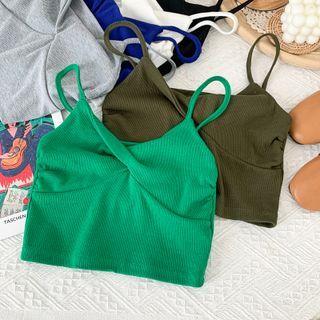 Details Plain Camisole Top In 14 Colors