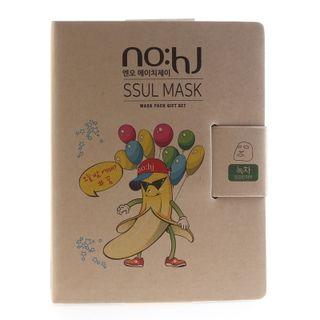 No:hj - Banaman Ssul Mask Pack Set Green Tea 10pcs