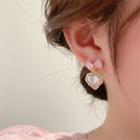 Bow Earring Pink - One Size