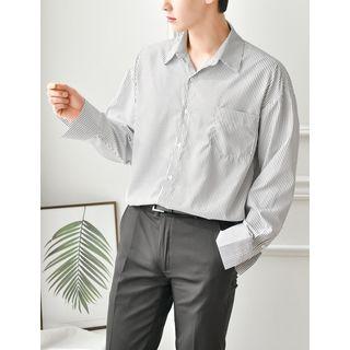Boxy Striped Shirt