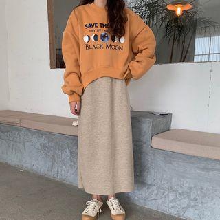 Moon Print Pullover / Midi Tank Dress